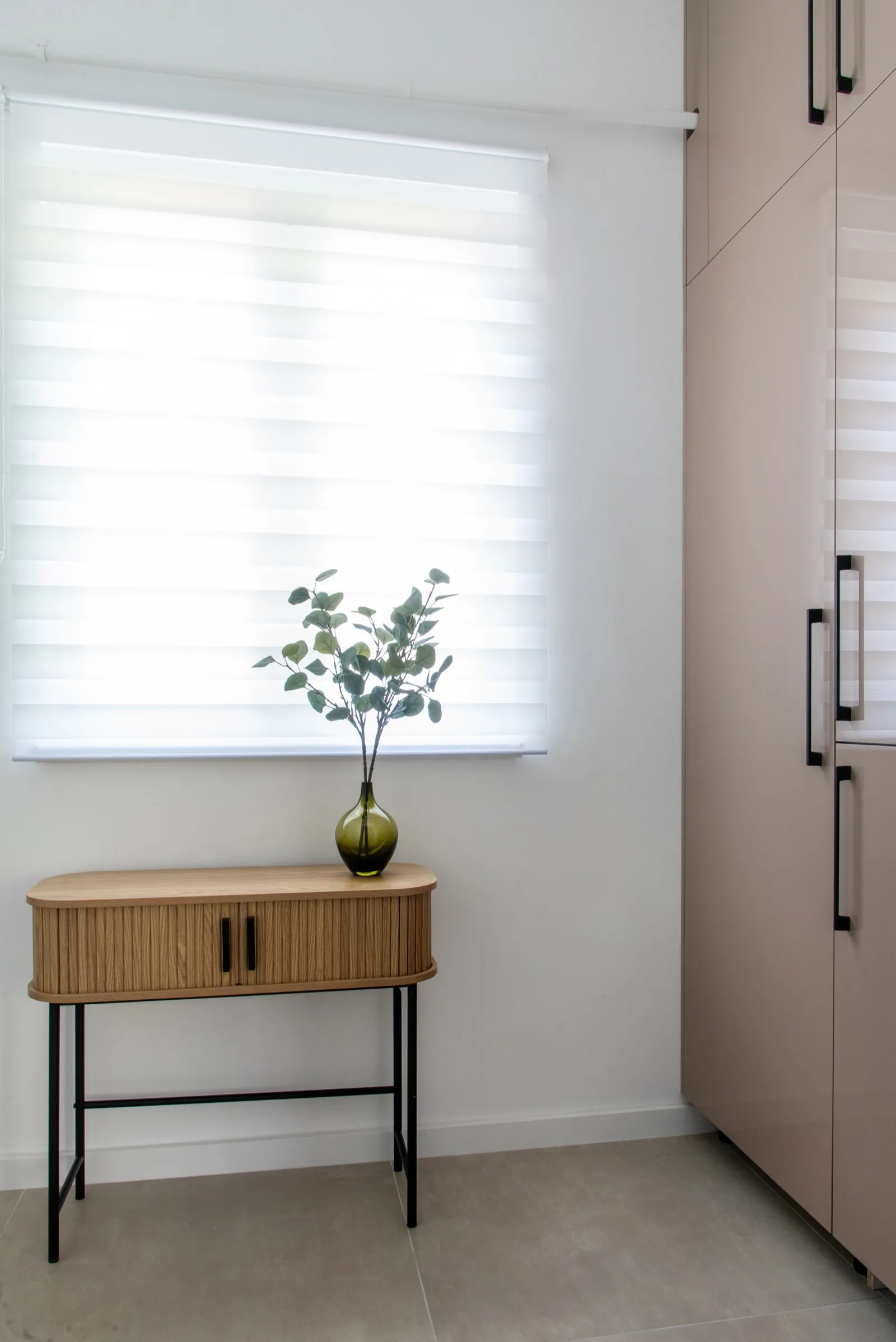 Bright open-plan living area