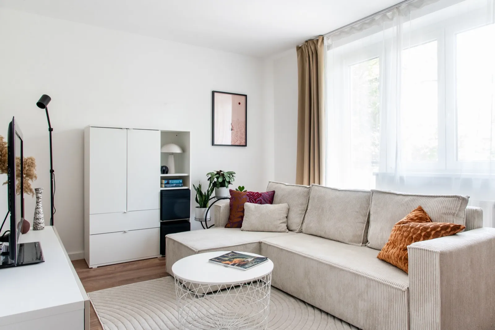 Hidden washing machine solution