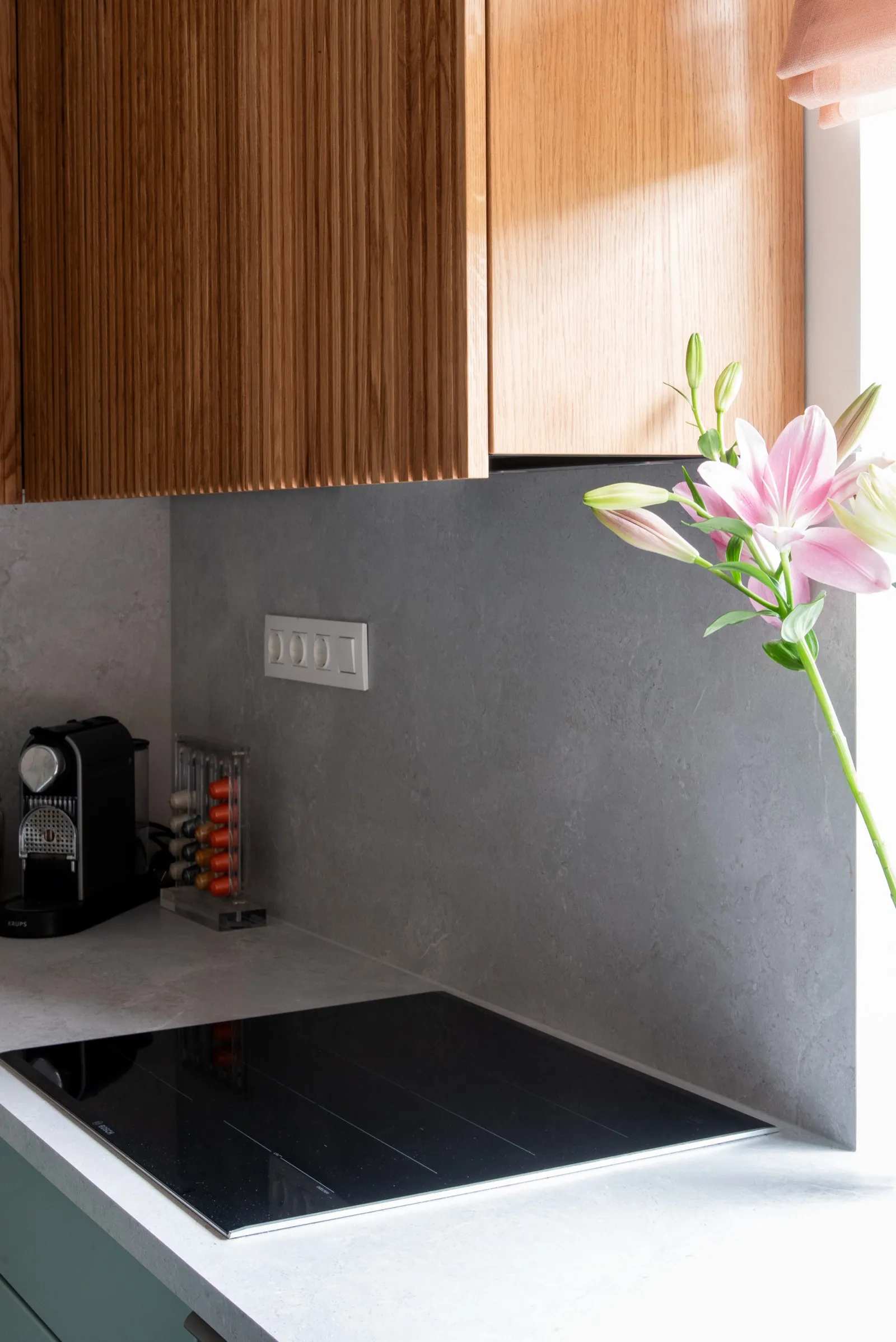Kitchen island detail