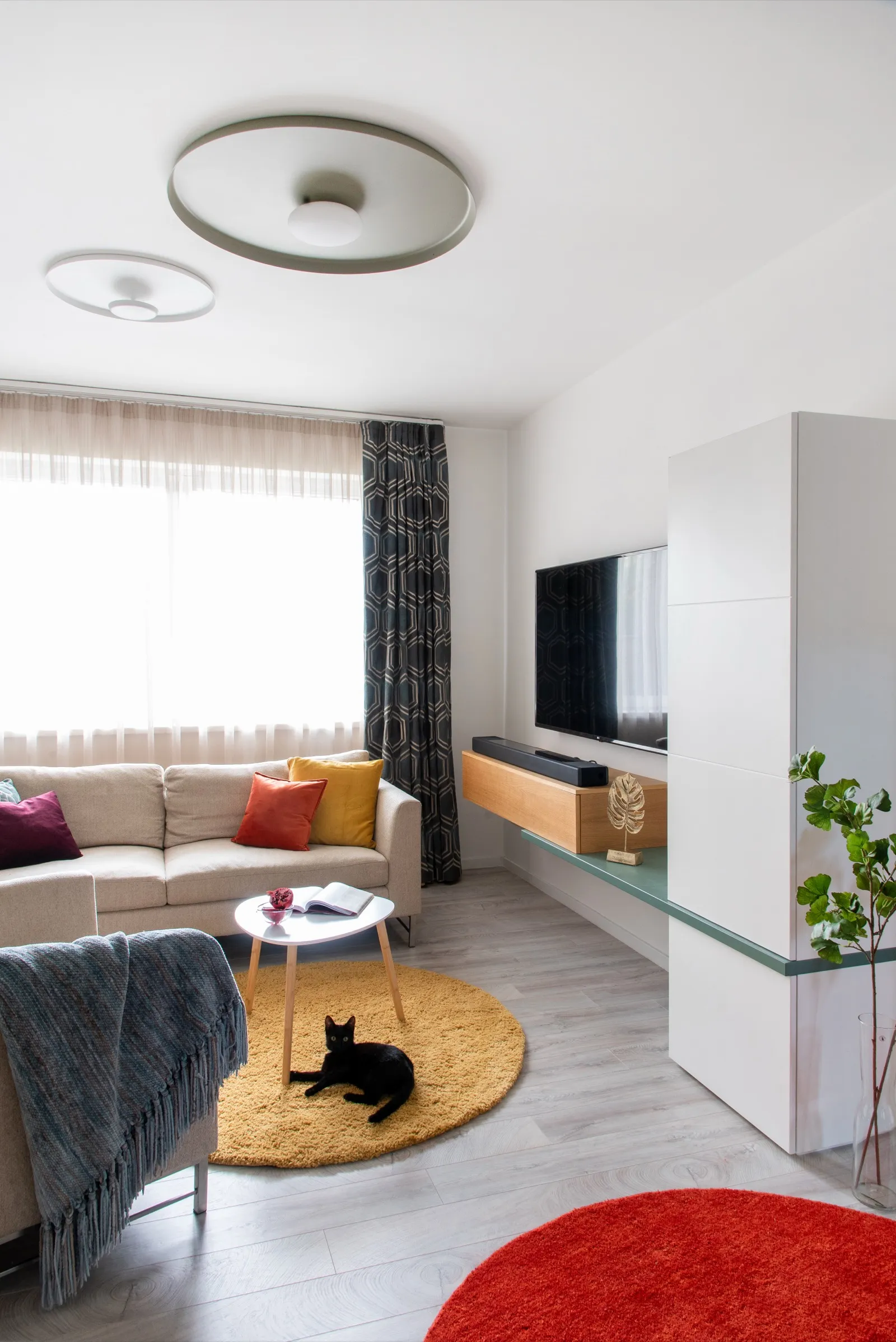 Custom built-in furniture detail