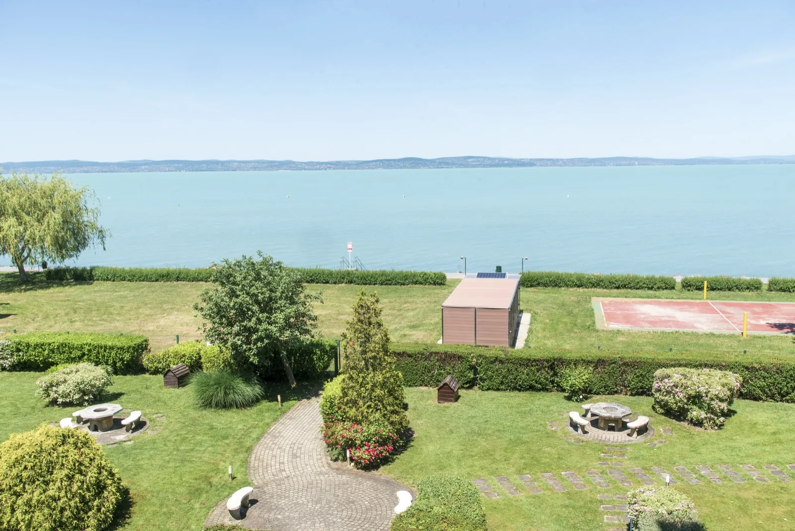 Bathroom with bold accents