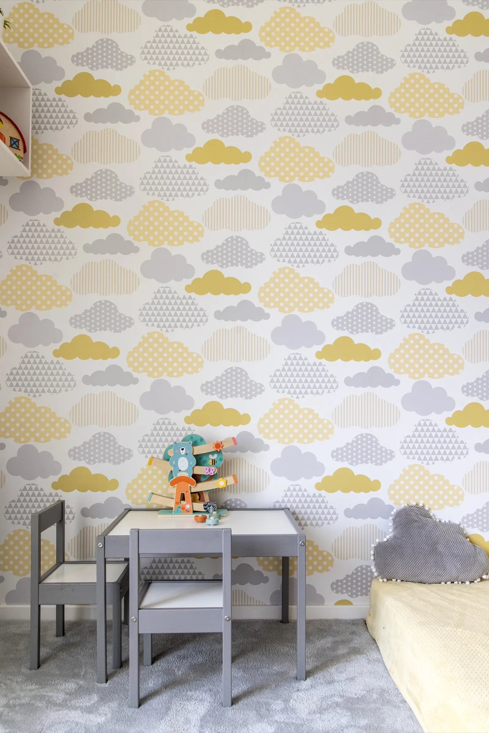 Soft pink velvet dining chairs