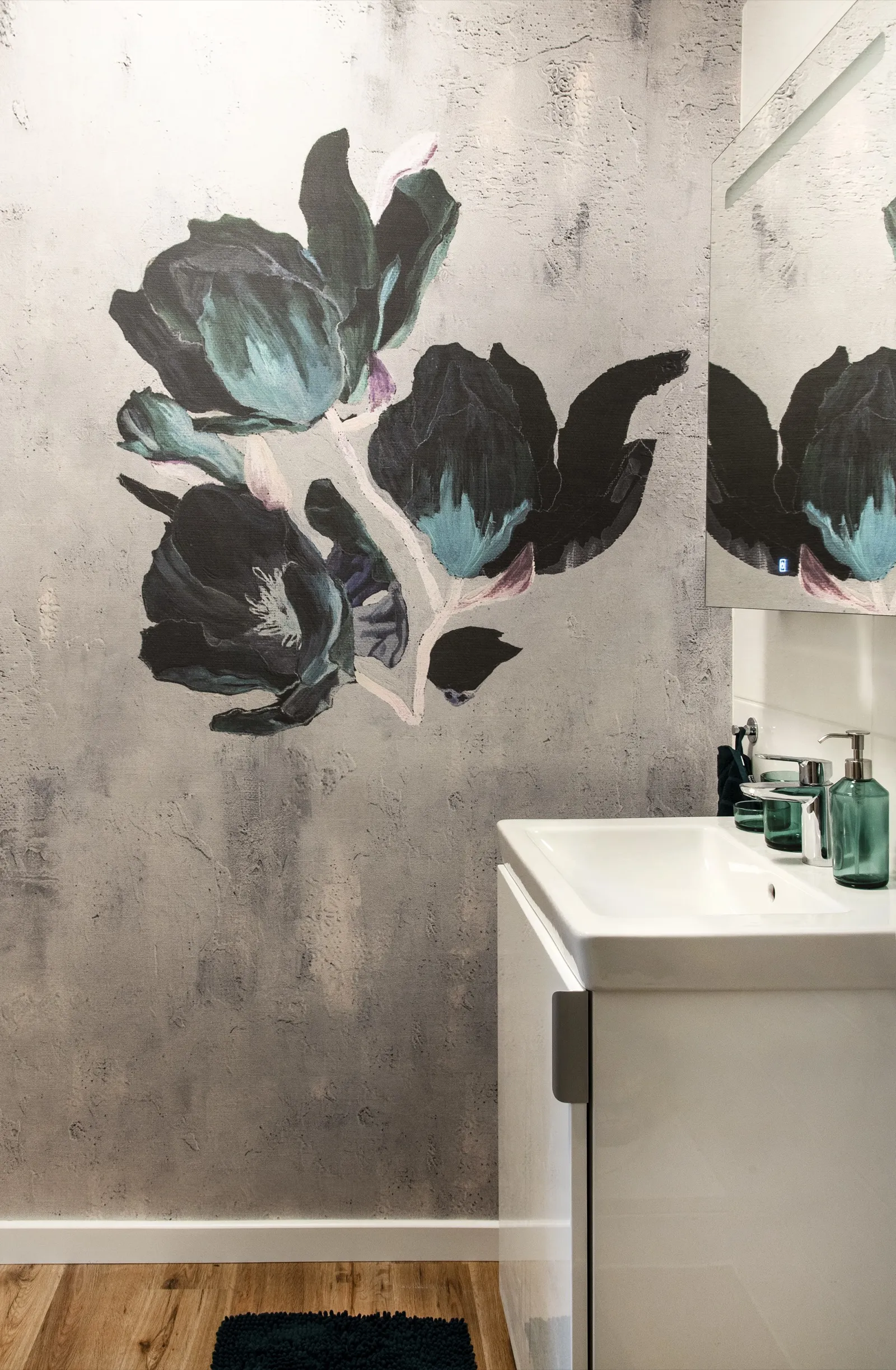 Personalised E cushion and bunny