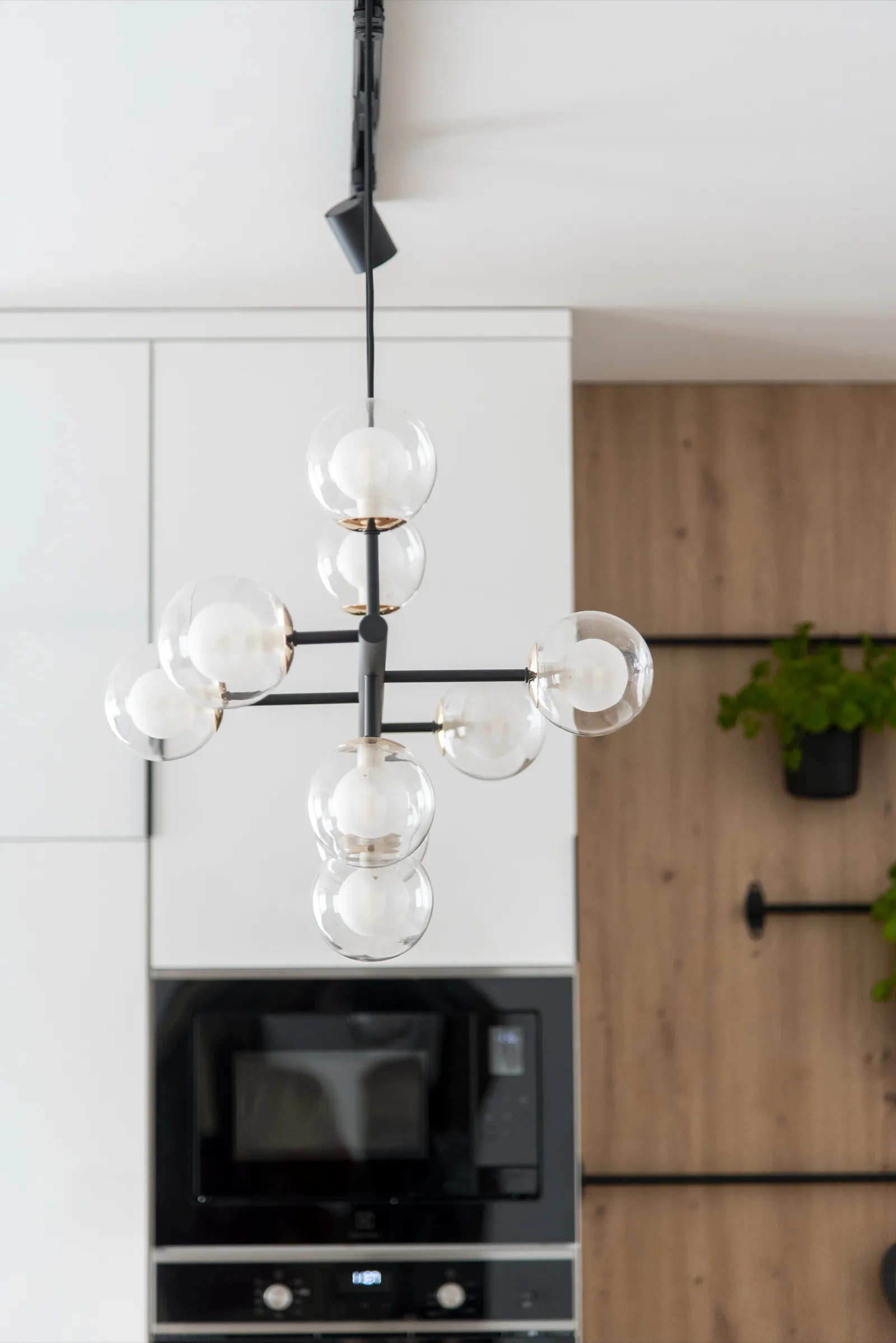 Pink velvet headboard bold contrast